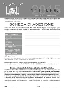 download scheda di adesione in formato PDF